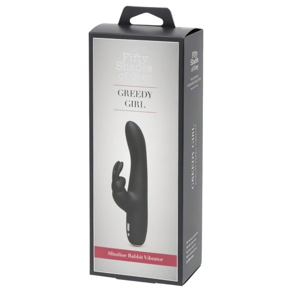 Cinquante nuances de Grey Greedy Girl - vibromasseur rechargeable (noir)