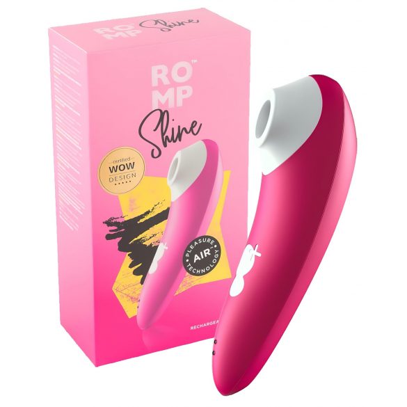 ROMP Shine - stimulateur de clitoris étanche (rose)