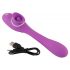 You2Toys - Vibromasseur 2 fonctions - rechargeable (violet)