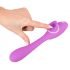 You2Toys - Vibromasseur 2 fonctions - rechargeable (violet)