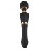  Baguette Cleopatra - vibrateur de massage rechargeable et étanche (noir)