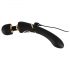  Baguette Cleopatra - vibrateur de massage rechargeable et étanche (noir)