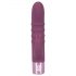 Vibromasseur G-spot avec stimulateur clitoridien rechargeable - Violet