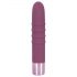 Vibromasseur G-spot avec stimulateur clitoridien rechargeable - Violet