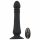 Black Velvet - vibromasseur anal à pousser rechargeable (noir)