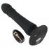 Black Velvet - vibromasseur anal à pousser rechargeable (noir)