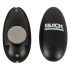 Black Velvet - vibromasseur anal à pousser rechargeable (noir)