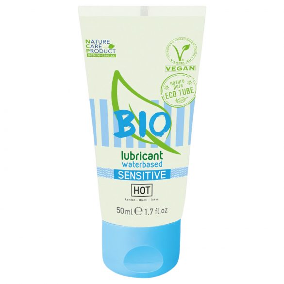 HOT Bio Sensitive - Lubrifiant à base d'eau végan (50ml)