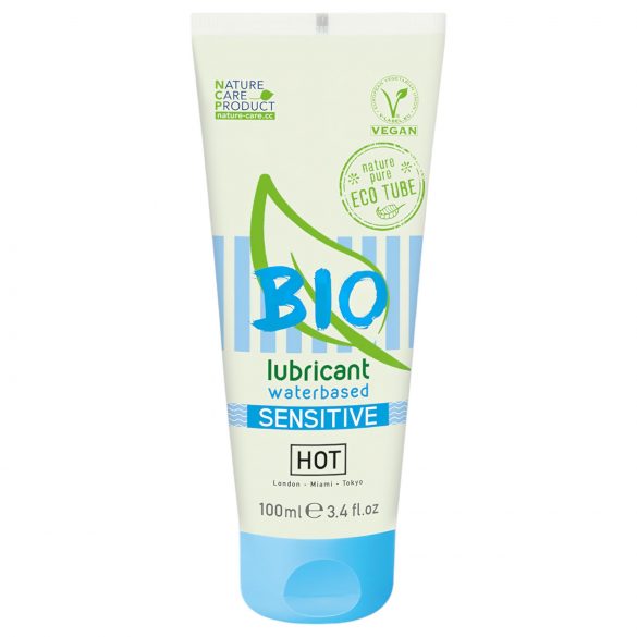 HOT Bio Sensitive - Lubrifiant à base d'eau végétalien (100 ml)