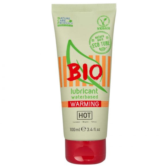 HOT BIO Warming - Lubrifiant chauffant vegan à base d'eau (100 ml)