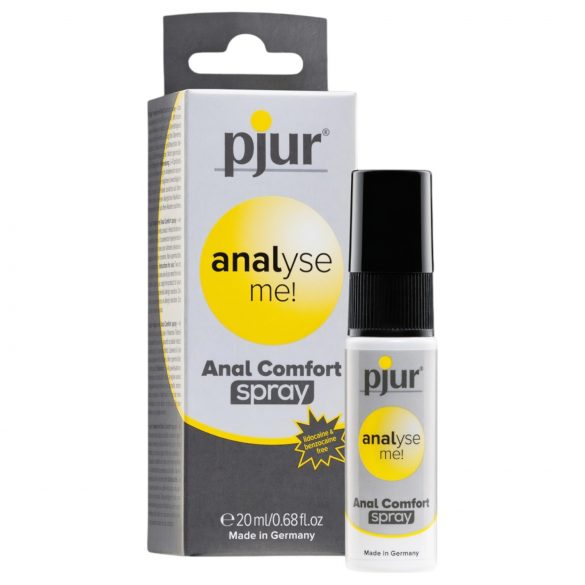 pjur analyse me! - spray soin et lubrifiant anal (20ml)