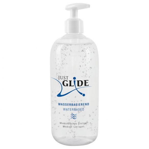 Just Glide lubrifiant à base d'eau (500 ml)