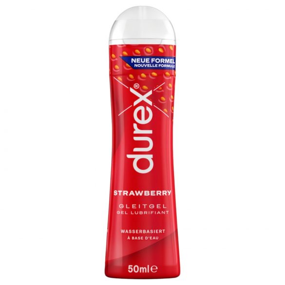 Durex Play Strawberry - lubrifiant à la fraise (50ml)