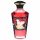 Shunga - huile de massage chauffante - champagne-fraise (100ml)