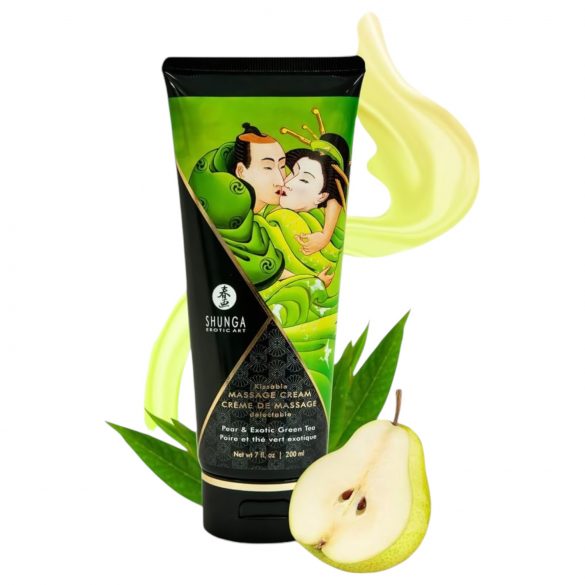 Shunga - crème de massage - poire (200 ml)