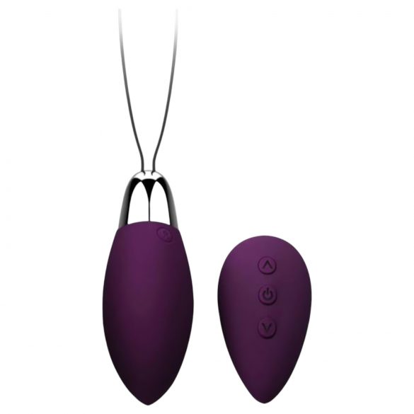 Cotoxo Fire 2 - œuf vibrant rechargeable avec télécommande (violet foncé)