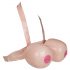 Bataille de Seins - bataille de seins gonflable et attachable (naturel)