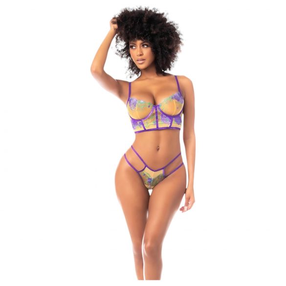 Mapalé - ensemble de soutien-gorge (jaune-violet)