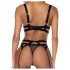 Mapalé - Ensemble de lingerie sexy (noir) - L/XL