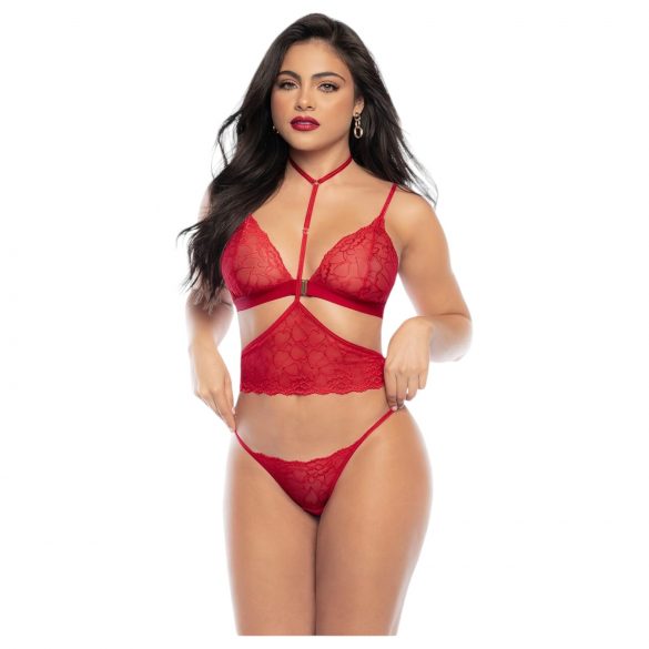 Mapalé - Ensemble soutien-gorge 3 pièces (rouge)