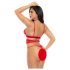 Mapalé - Ensemble soutien-gorge 3 pièces (rouge)