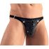 Svenjoyment - string pour homme avec strass (noir)