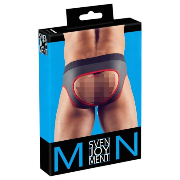 Svenjoyment - jock ouvert (noir-rouge) - XL