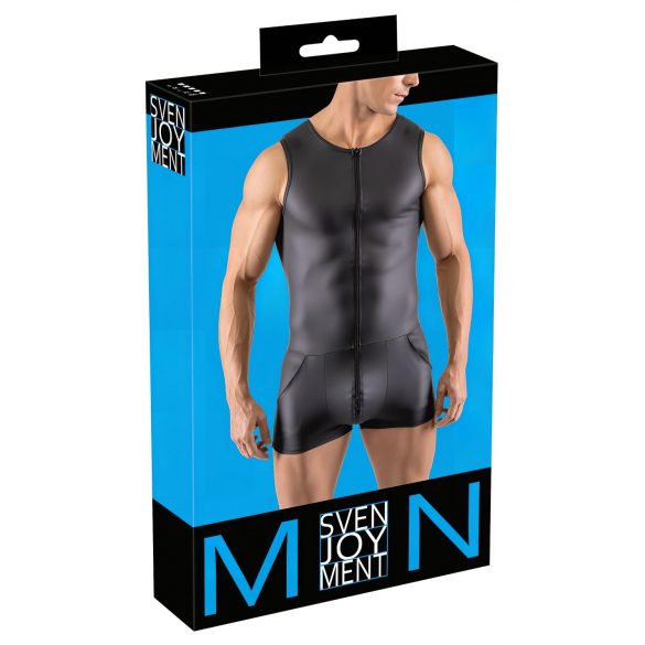 Svenjoyment - Combinaison Homme Courte et Sans Manches (Noire)