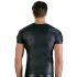 T-shirt noir NEK - homme, manches courtes, effet mat - M