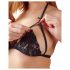 Cottelli - Ensemble en dentelle ouvert (noir) - M