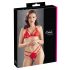 Cottelli - ensemble soutien-gorge ouvert en dentelle (rouge) - M