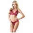 Cottelli - Ensemble soutien-gorge en dentelle (rouge) - M