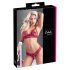 Cottelli - Ensemble soutien-gorge en dentelle (rouge) - L