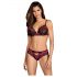 Obsessive Tulia - ensemble lingerie dentelle (noir-rose) - L/XL