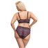 Cottelli Curves Grande Taille - Ensemble de Soutien-Gorge Transparent (Violet)