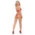 Obsessive 838-SET-3 - Ensemble soutien-gorge en dentelle (rouge)