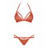 Obsessive 838-SET-3 - Ensemble soutien-gorge en dentelle (rouge) - L/XL