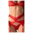 Obsessive Cupid Desir - Ensemble de lingerie en dentelle (rouge)