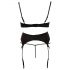 Abierta Fina - Romance Passionnée - Ensemble avec Soutien-gorge Push-up - 80B/M