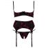 Abierta Fina - Romance Passionnée - Ensemble avec Soutien-gorge Push-up - 85B/L