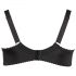 Cottelli Plus Size - soutien-gorge à balconnet (noir)