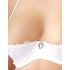 Cottelli - Ensemble push-up en dentelle avec lacets (blanc) - 85B/L