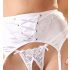 Cottelli - Ensemble push-up en dentelle avec lacets (blanc) - 85B/L