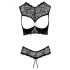 Cottelli - Ensemble de soutien-gorge ouvert (noir) - 80B/M