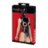 Bad Kitty - Body ouvert et masque facial (noir) - XXL