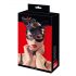 Bad Kitty - masque chat en simili cuir avec strass - noir (S-L)