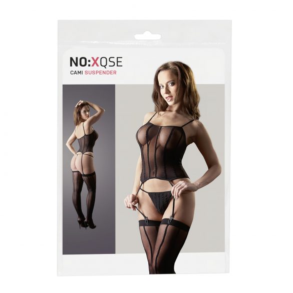 NO:XQSE - Ensemble rayé transparent (S-L)