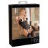 Abierta Fina - body ouvert en dentelle (noir) - 80B/M