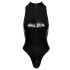 Noir - body motif peau de serpent (noir) - XL