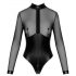 Noir - body brillant transparent (noir)